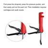 Manual Adhesive Applicator Dual Component Cartridges Epoxy Caulk Gun Red