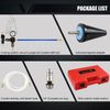 Vacuum Coolant Refill Tool with Gauge Adapter Hoses for Automotive Use