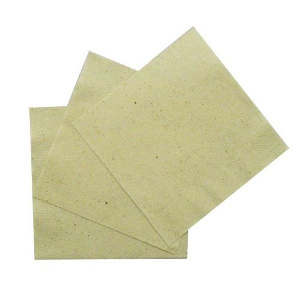 4 Fold Napkin 茶殻 3-Pack, 250 X 250 mm 1000pcs