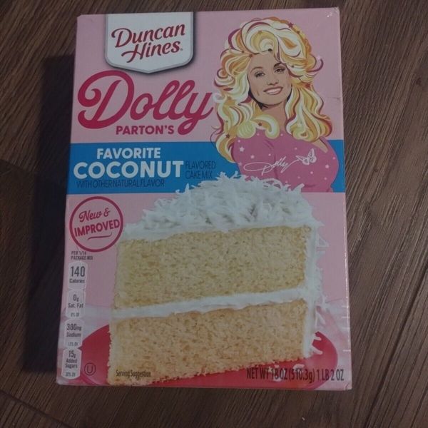 Duncan Hines Dolly Parton's Favorite Coconut Cake Mix Delicious!