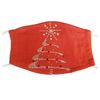Mask Christmas Tree bling with Rhinestone embellishment. (White)
