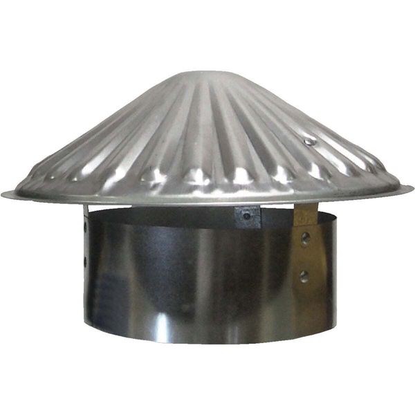 S & K Galvanized Steel 7 In. x 11 In. Vent Pipe Cap D-287 S & K D-287