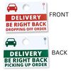 JOEZZY Delivery Driver Car Sign – Picking Up & Dropping Off Orders