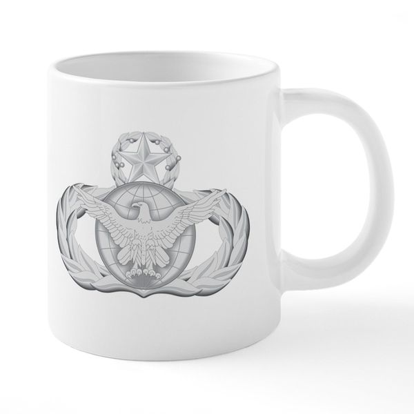 CafePress Security Badge Mug Command 20 oz Ceramic Coffee Mega Mug
