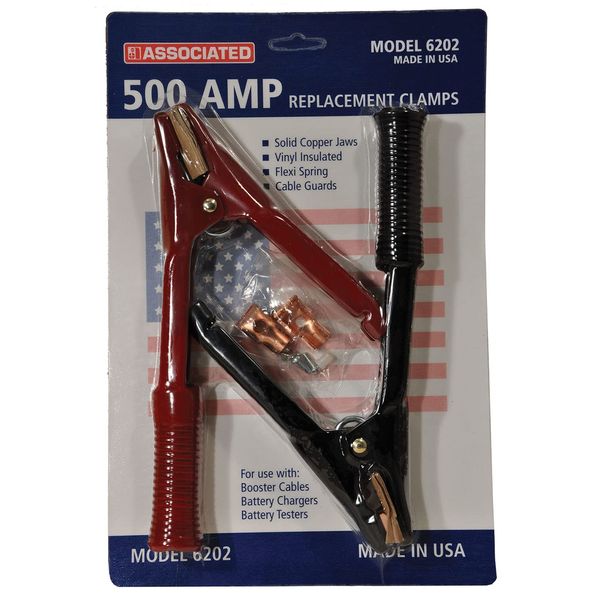 Associated Auto Equipment 6202 CLAMP KIT, 500A