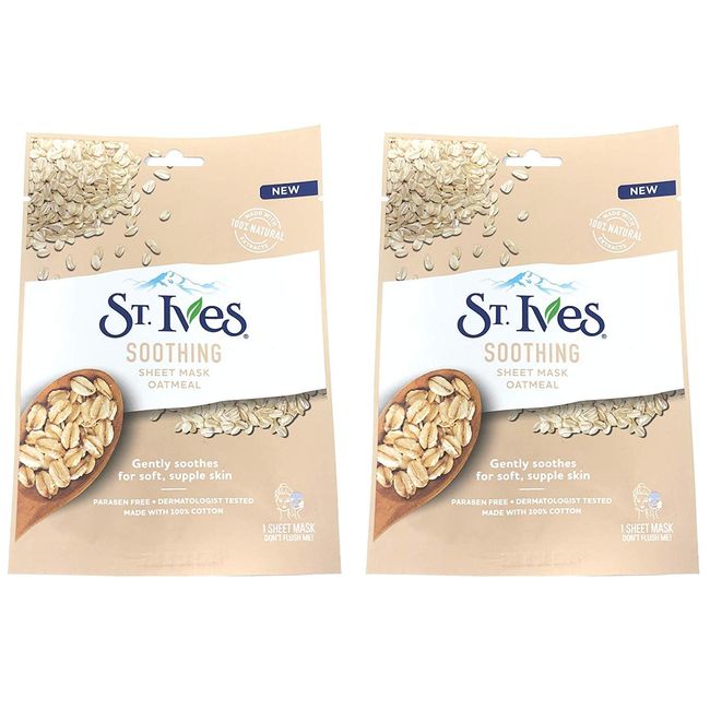 St Ives Sooth Oatmeal Sheet Mask