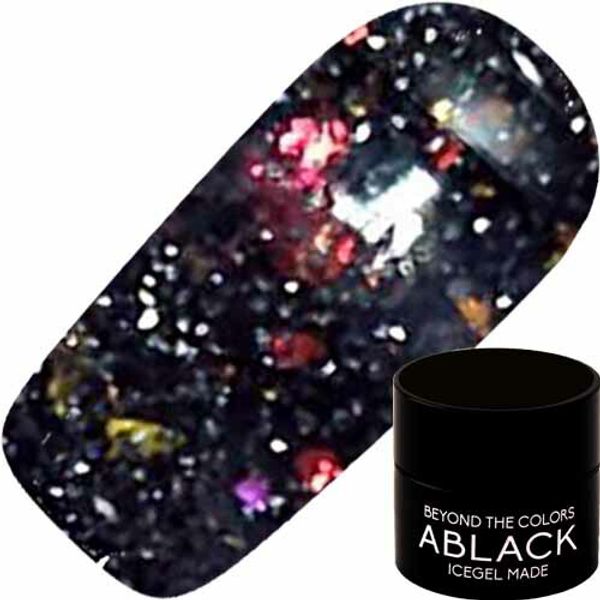 Ice Gel ICEGEL ABLACK Shine Flash Gel 3g Mystic 1545 Onyx Color Gel Gel Nail ICEGEL icegel ice gel SHINE FLASH GEL Mystic