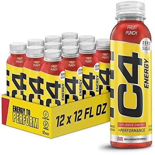 Cellucor C4 Energy Non-Carbonated Zero Sugar Energy Drink Pre Workout Drink +...