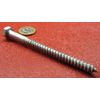 Galvanized Hex Head Lag Screw 5/16" Threads x 4.0" Length, 50 pcs