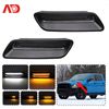 Dynamic LED Right &Left Hood Bezel Light Driving Lamp For Dodge Ram 1500 Classic