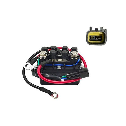 Trim Tilt Relay Solenoid for Yamaha Outboard 115HP F115TLR 68V-8195B-01-00 68V-81950-01-00