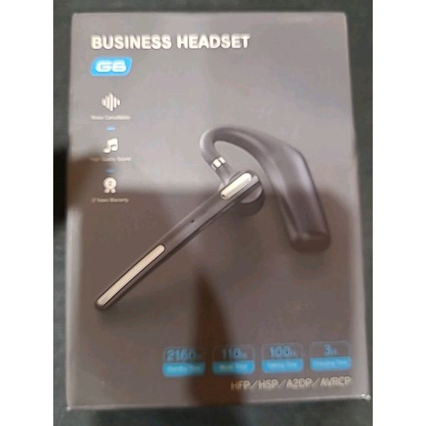 New Business Wireless Bluetooth Handsfree Earphone Earbud Headset Inline Mic