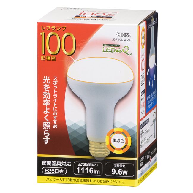 LED SLR Lamp 100 形相 This E26 Bulb Color ldr10l - W A9