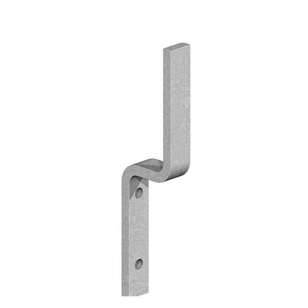 Gatemate Rail Brackets - 2" / 50mm - Galvanised