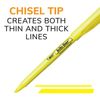 Bic bl11be – Brite Liner Highlighter, Chisel Tip, Fluorescent Blue Ink, 12 per pack – BICBL11BE by BIC