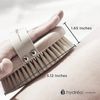 Hydrea London Dry Brushing Body Brush with Cactus Bristle - Dry Brush for Skin, Cellulite Remover, Skin Exfoliating Body Scrubber, Vegan Best Dry Brush for Flawless Skin, Helps Improve Lymphatic Drainage - FSC® Certified Beechwood.