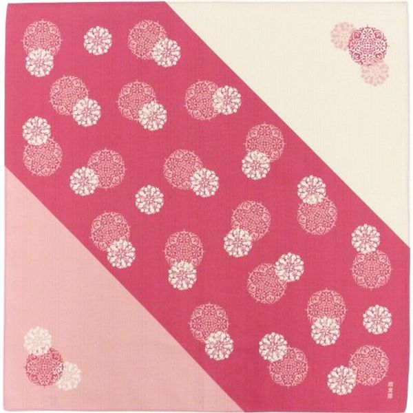 濱 Pattern Shinpei 小布 Dream Flower, Pink, Size 50 cm