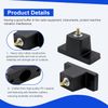 Laofudech Rubber Vibration Isolator Mounting Bracket Air Conditioner Mounting Bracket for Outdoor Mini Split Air Conditioner Condenser 4Pack