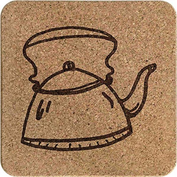'Kettle' Square Cork Trivet/Pot Stand (TR00012815)