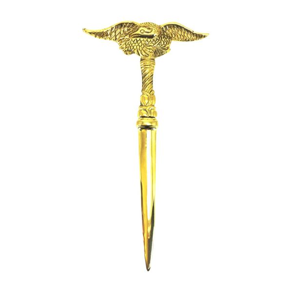 Madison Bay Company Brass Patriotic American Eagle Letter Opener, 7.75 Inches Long