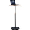 Standing Desk, Elevating Desk, PC, Stylish, Elevating Type Table, Desk, Projector Stand, Mini, Computer Desk, Simple (Black)