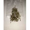 16 Gauge 5/8" Solid Brass Escutcheon Pins 100 CT. Steampunk Blacksmith Genuine