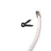 Push In Clips - Quality Plastic Cable Clips Stucco Tools - Pack of 50 - Black
