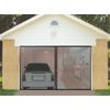 Double Garage Door Screen Magnet Bottom Insect Bug Mesh 16ft. x 7ft NEW