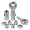 3/4” Heim Joint Rod End Kit, LH + RH Thread 2 Big .750” Chromoly Joint Support