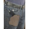 Barsony Natural Tan Leather Gun Concealment Pocket Holster for S&W Bodyguard 38