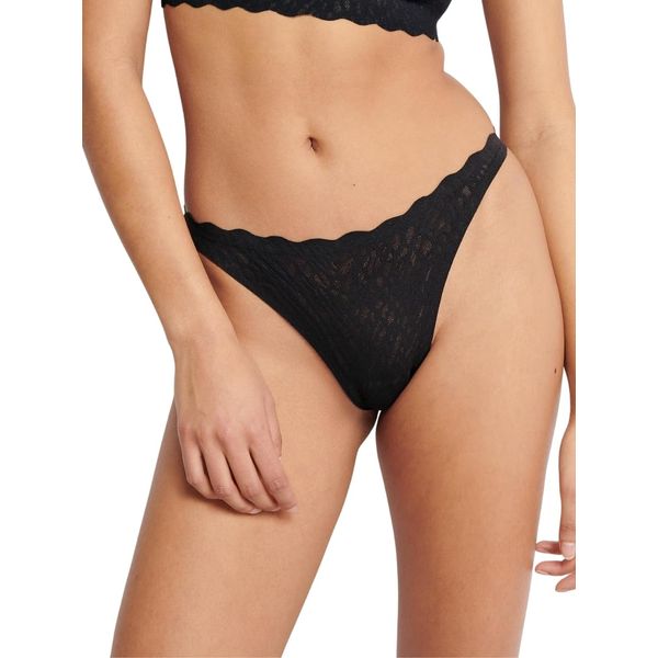 sloggi Damen Zero Feel Bliss String, Black, XXL