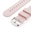 Archer Watch Straps - Soft Silicone Quick Release Watch Bands (Pale Rose, 24mm)