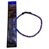Sport Ropes Double Titanium Necklace (Purple/Black, 22")