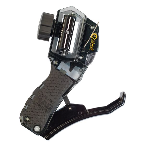 Caldwell Universal Pistol Loader with Adjustable Magazine Setting and Multi-Caliber Operation for Easy Loading Single and Double Stack Magazines for Target Shooting, Competition, and Range