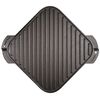 Lodge LSRG3 Cast Iron Single-Burner Reversible Grill/Griddle, 10.5-inch