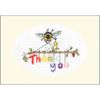 Bothy Threads Cross Stitch Greetings Card Kit - Bee-ing Thankful