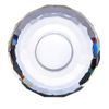 Donoucls Crystal Tealight Candle Holders, Handmade Cut Crystal Candle Holder Banquet Decorations for Home 3.2" Diameter x 1.6" High Set of 2
