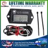 Waterproof IP65 Digital Tiny Tachometer Tach Hour Meter Job Timer Resettable NEW