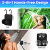 Portable Shower for Camping Hiking Electric Filter Pump Adjustable Shower Head