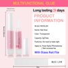 MUSILAN Super Strong Nail Glue for Tips, Pack of 40 Professional Nail Glue for Acrylic Nails, Extra Strong Nail Glue for Paste Rhinestones, Gemstones, Jewellery, for Repair of Torn Nails