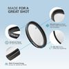 Polaroid Optics 3 Piece Special Effect Filter Kit Includes Soft Focus, 4 point Star Effect, 58 mm