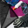 5 PCS Small Mesh Bags Drawstring Bag Camping Green Change Nylon Mesh Drawstri