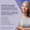 Staying Cool Hot Flashes & Menopause Relief - Hormonal Weight Support 60 veg cps