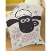 Shaun The Sheep Fleece Blanket, Polyester, Multi, 100 x 150cm