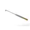 3pc NEW GERMAN STAINLESS  GOLD HANDLE SPAY PACK SNOOK OVERIECTOMY HOOK-A+QUALITY