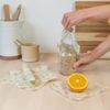 abeego Beeswax Wrap Set, Small, Set of 5