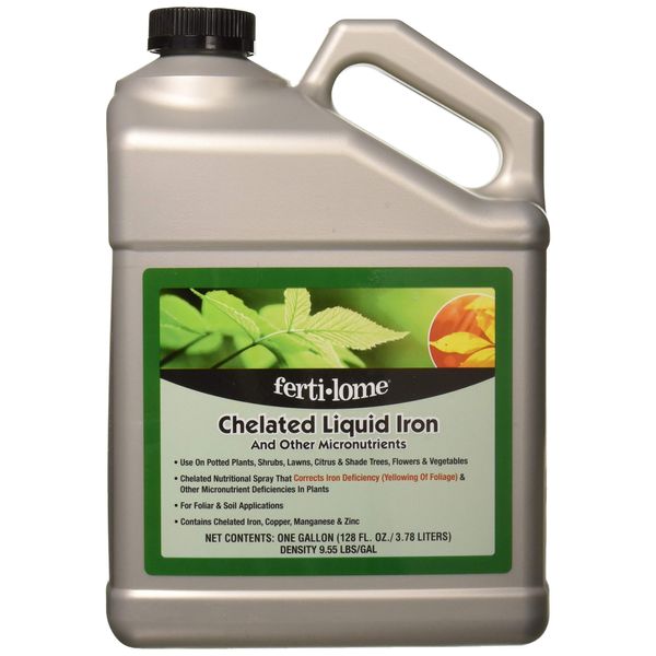 Fertilome Chelated Liquid Iron, 1 Gallon