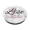 Lise Monogram Letter L Girls PopSockets Swappable PopGrip