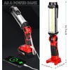 For Milwaukee M18 18V Lithium Cordless Tool Battery LED Work Light 35W 2000LM US