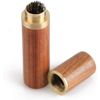25Pieces Hand Sewing Big Eye Needles Sharp Needle，with Solid Wood Needle Case for